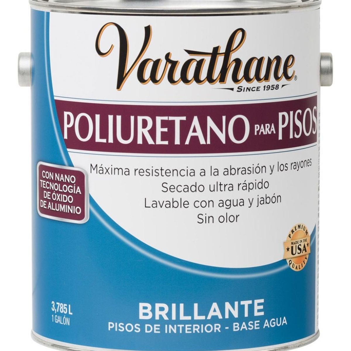 Varathane Poliuretano Pisos Transp Brillante  3,785L, marca RUST OLEUM - Foto Principal