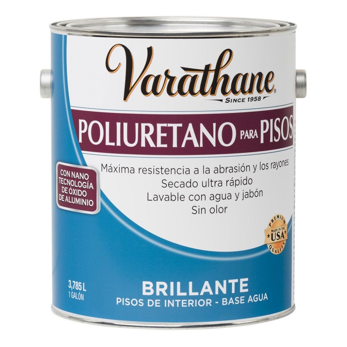Varathane Poliuretano Pisos Transp Brillante  3,785L, marca RUST OLEUM - Foto Principal