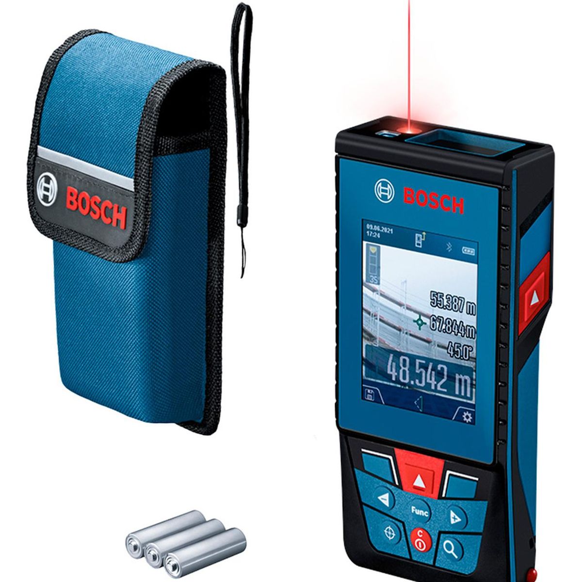 BOSCH - Medidor Distancia Láser Bosch GLM 100-25 C Profesional 100 m