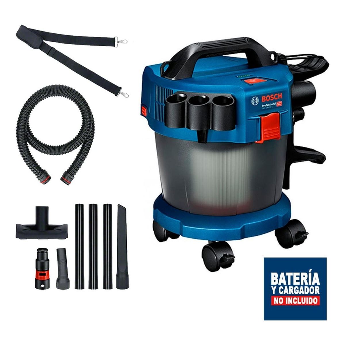 BOSCH - Aspiradora Inalámbrica Bosch GAS 18V-10 L 18V (Baretool)