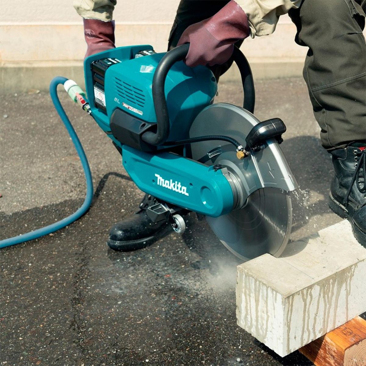 MAKITA - Cortadora Concreto Makita  14" XGT 40Vx2 BL AFT IPX4 Sin Bat