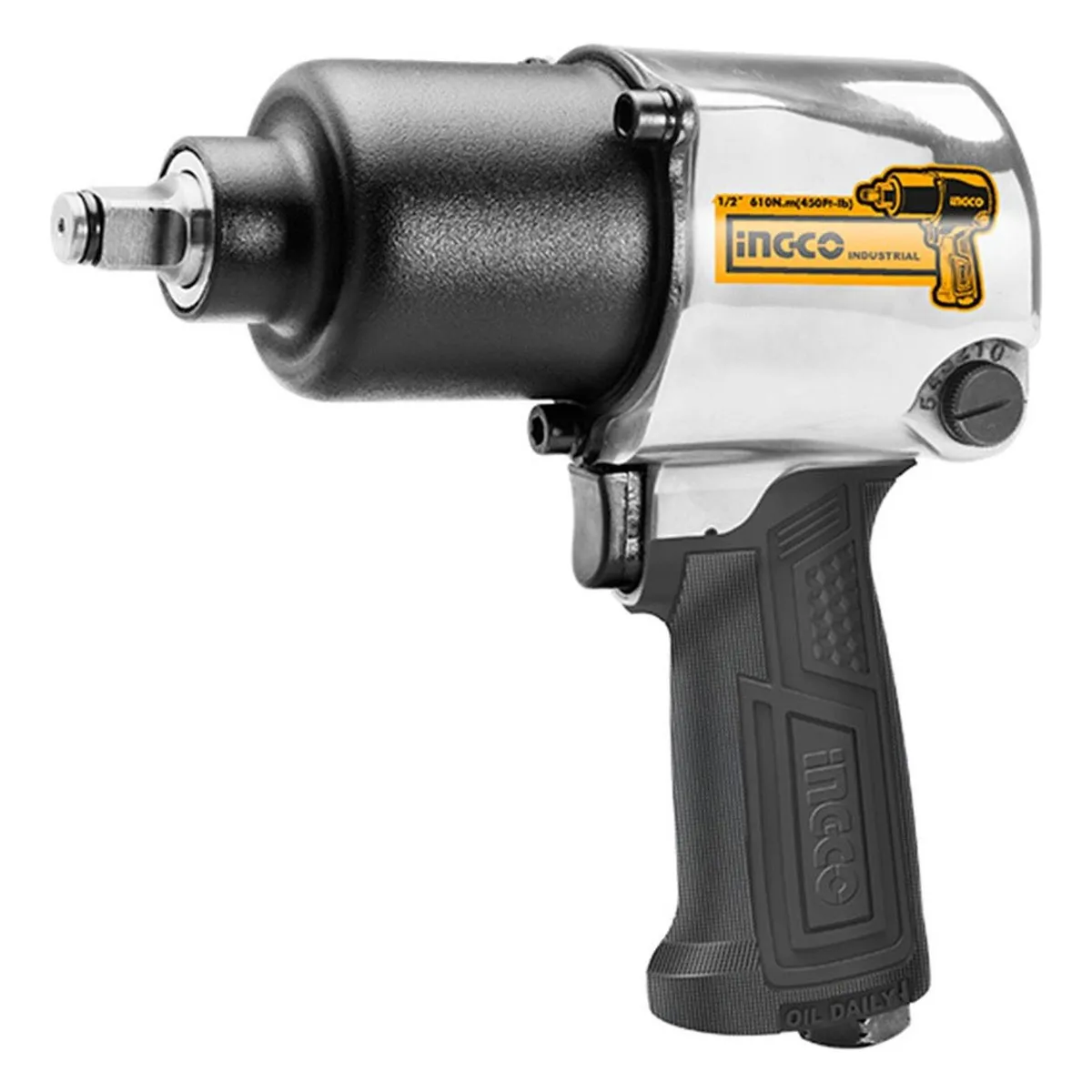 INGCO TOOLS - Pistola De Impacto Neumática Ingco  1/2" 610 Nm Auto Camion