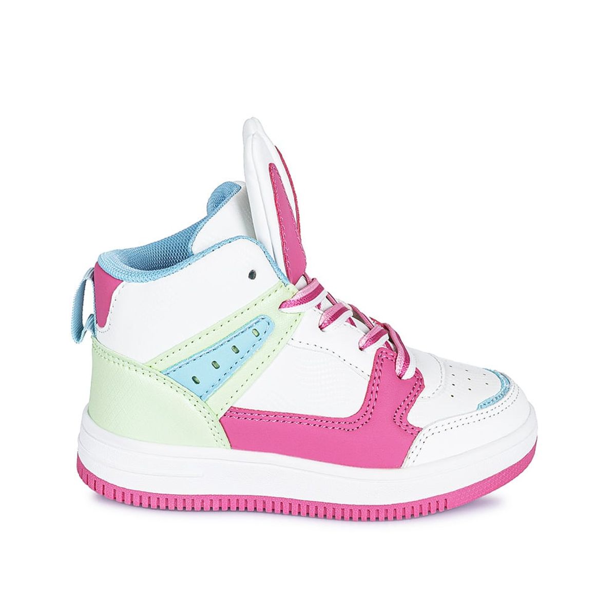 RABBIT - Zapatilla Casual 2CZ-001 Blan/Fucs Rabbit