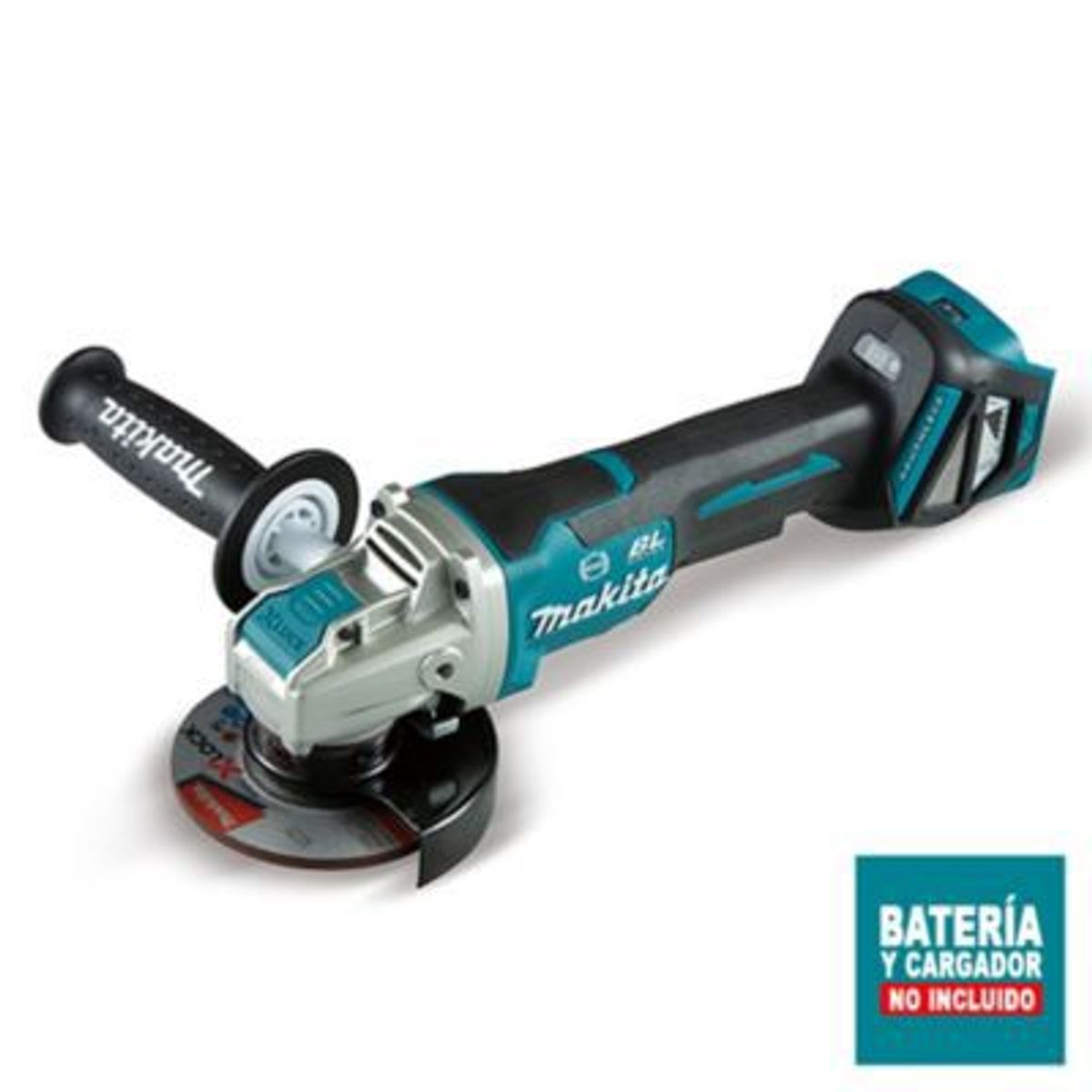 MAKITA - Makita Esmeril Angular 4 1/2" 18v X Lock BL XPT AWS Sin Bat