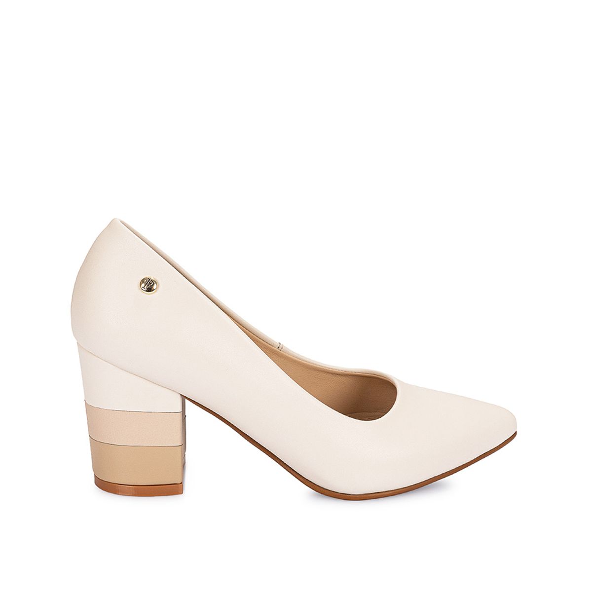 Piazza - Zapato Stiletto Casual DON-090 Hueso Piazza