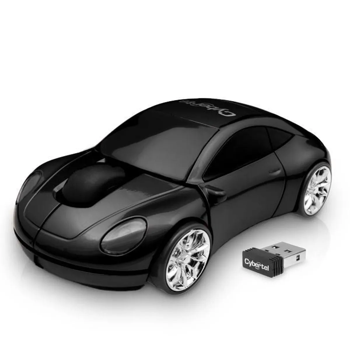 CYBERTEL - Mouse inalámbrico Cybertel diseño de carro