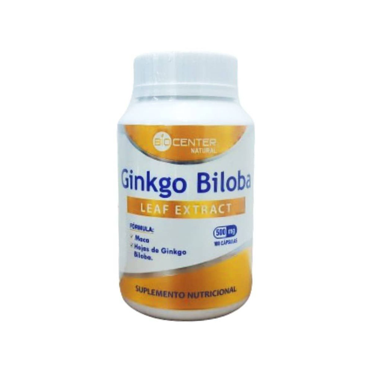 GENERICO - Ginkgo Biloba en Cápsulas x 100 unidades - BioCenter Natural