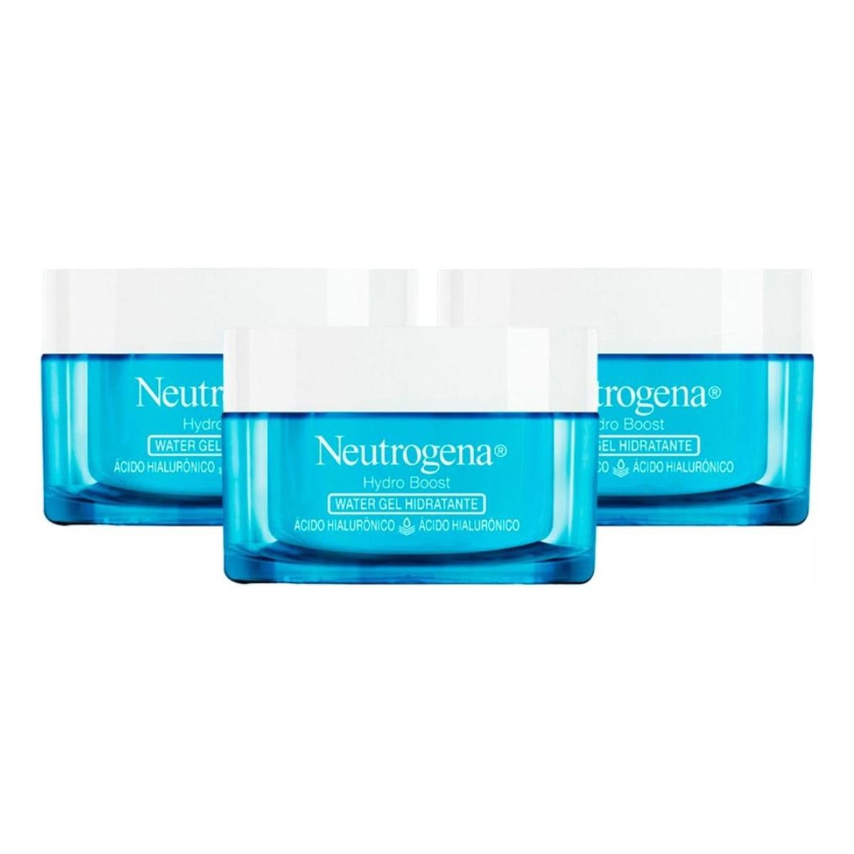 NEUTROGENA - Pack X3 Hydro Boost Water Gel 50 G Crema Facial Neutrogena