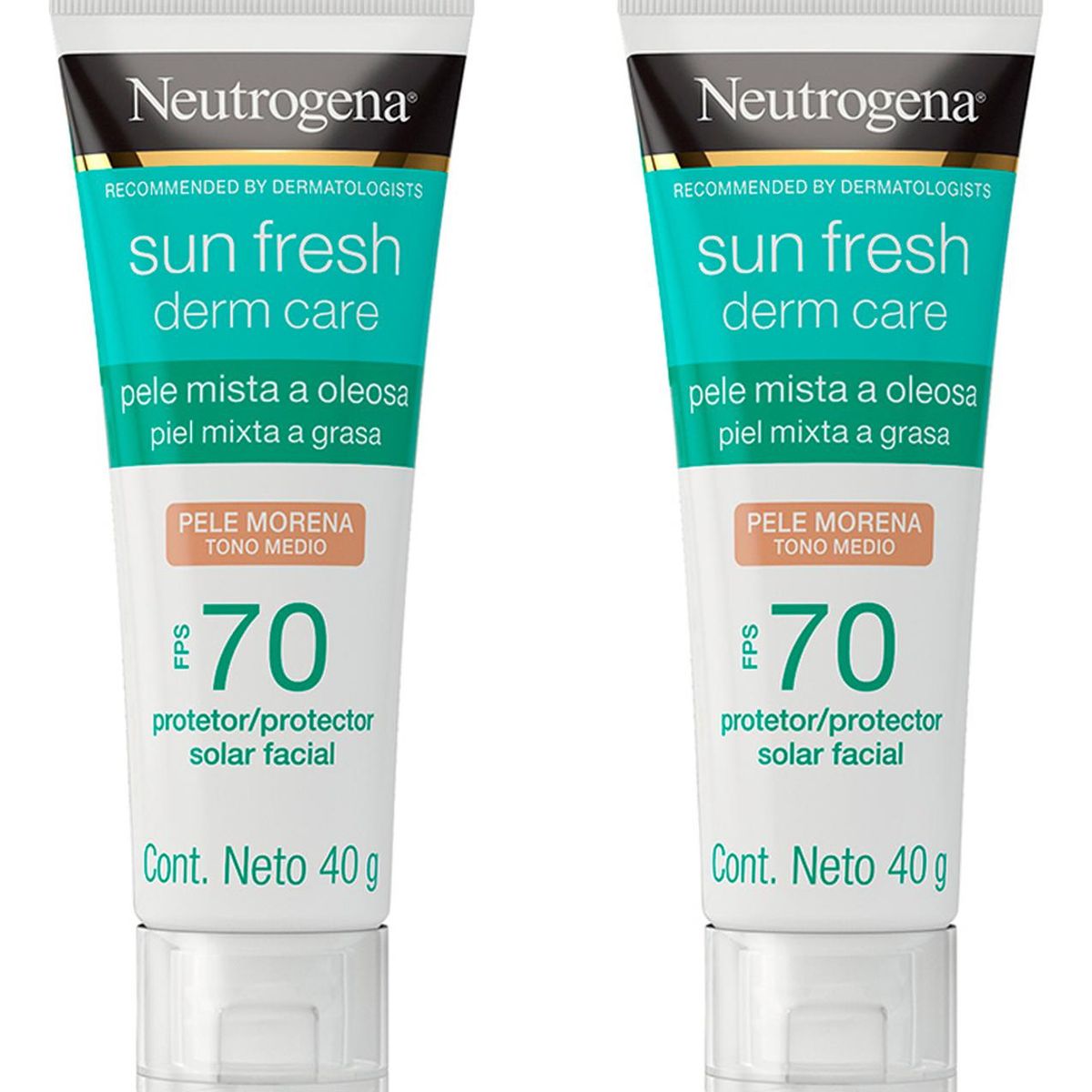 NEUTROGENA - Bloqueador Sun Fresh Fps 70 Piel Morena 40Ml Neutrogena