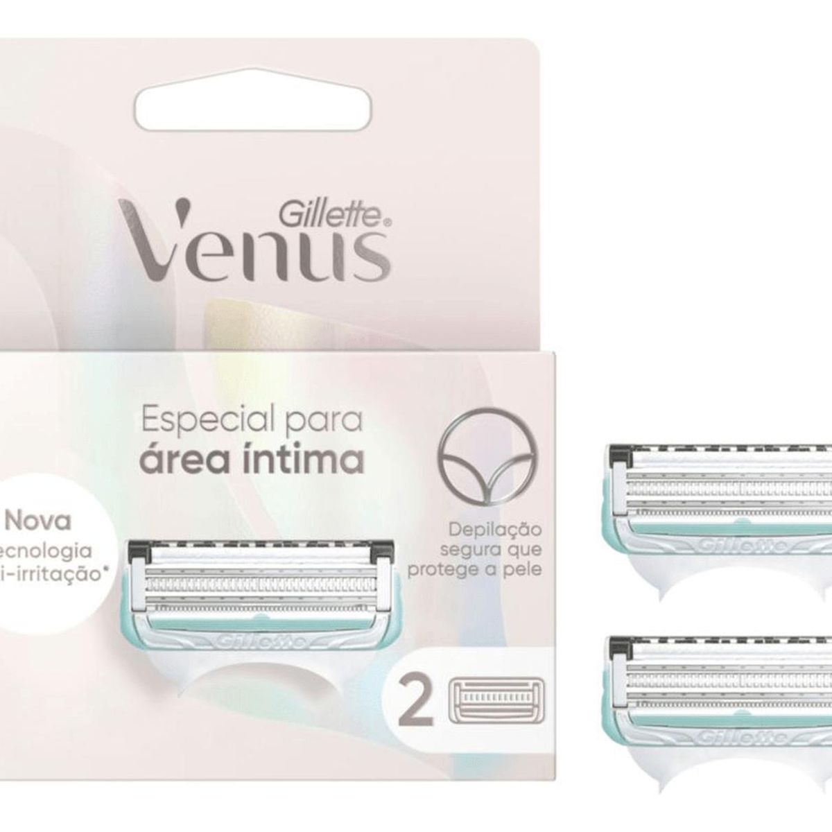 GILLETTE - Repuestos Para Afeitar Gillette Venus Para Area Intima 2 un