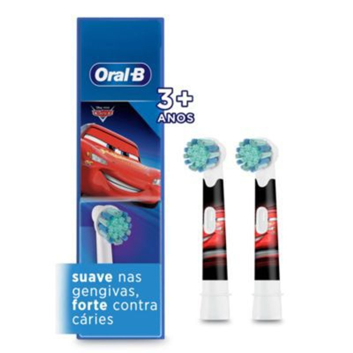 ORAL B - Cabezales Repuesto Oral-B Disney Cars Cepillo Eléctrico 2un