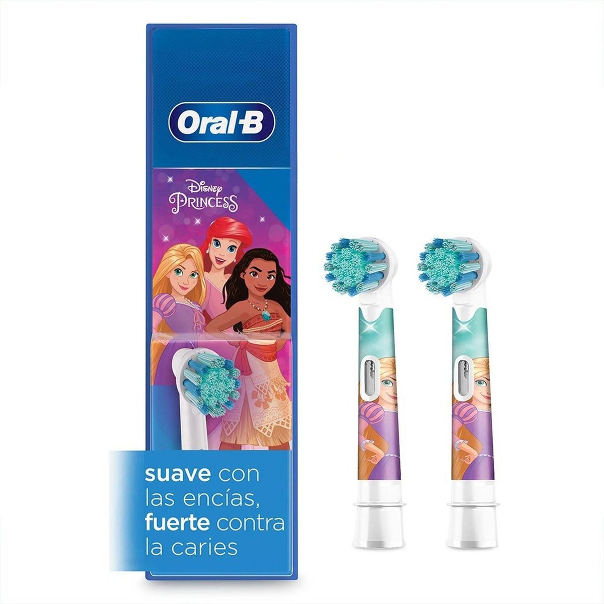 ORAL B - Cabezales Repuesto Oral-B Disney Princess Cepillo Eléctrico