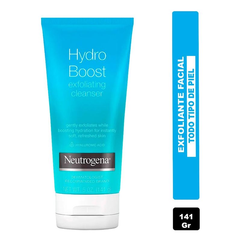 NEUTROGENA - Hydro Boost Gel Facial 141G Con Ácido Hialurónico Neutrogena