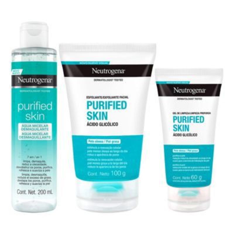NEUTROGENA - Purified Skin Pack Limpieza Facial Profunda Neutrogena