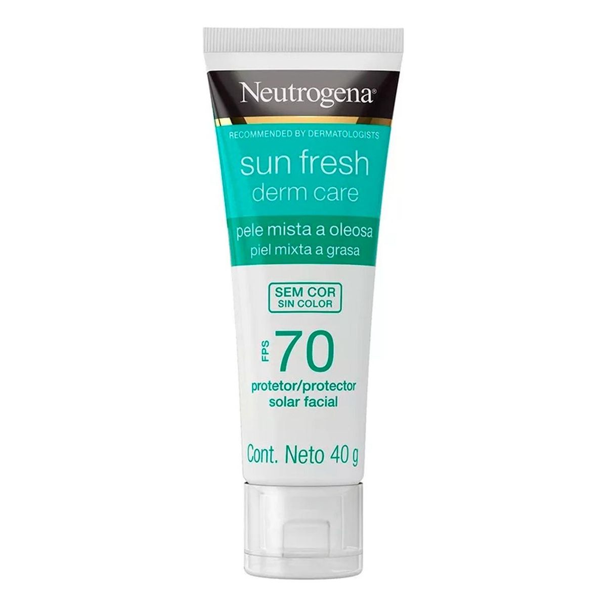 NEUTROGENA - Sun Fresh Bloqueador Solar Fps70 40G Piel Grasa Neutrogena