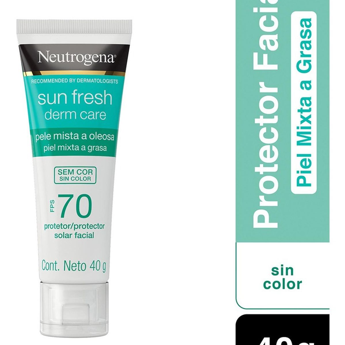 NEUTROGENA - Sun Fresh Bloqueador Solar Fps70 40G Piel Grasa Neutrogena