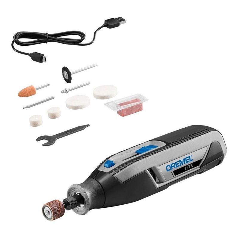 DREMEL - Dremel Multipropósito Lite Inalámbrico Batería 4V + 10 Acc