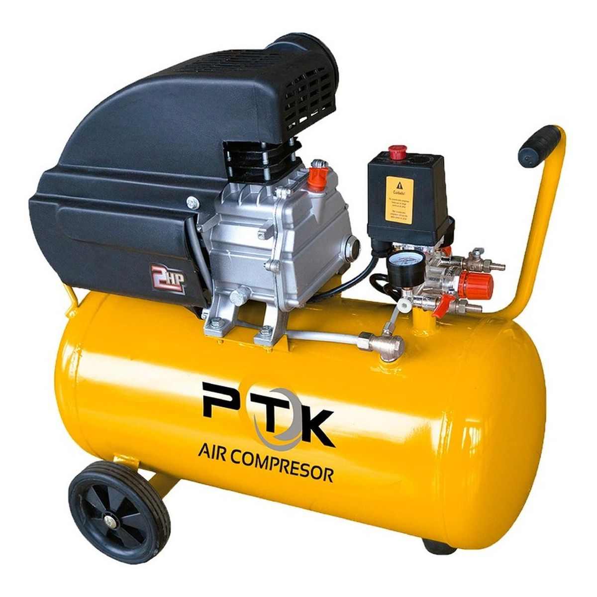 PTK - Compresora de Aire PTK Industrial 24 Lt 2 HP