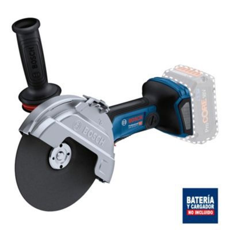BOSCH - Amoladora Inalámbrica GWS 18v-180 PC Biturbo Bosch Baretool