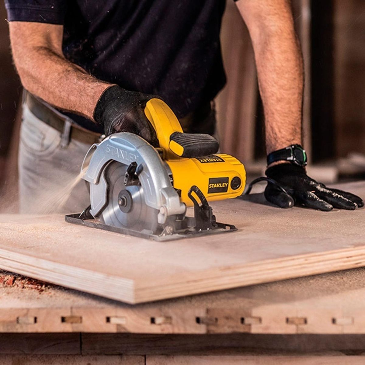 STANLEY - Sierra Circular Stanley SC16 7  1/4" 1600w + Disco