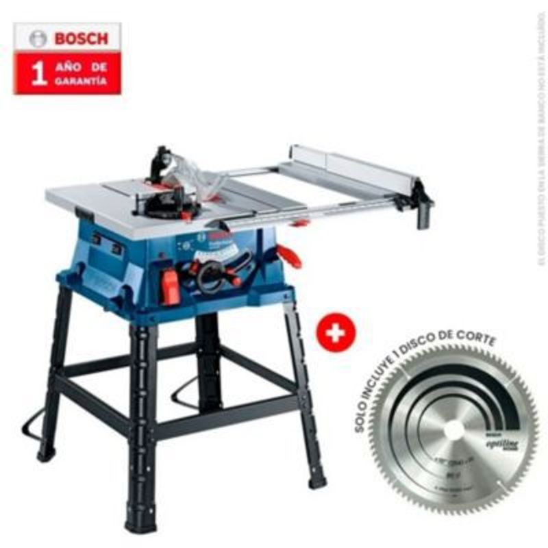 BOSCH - Sierra de Mesa Bosch GTS 254 1800W + 1 Disco de 254mm