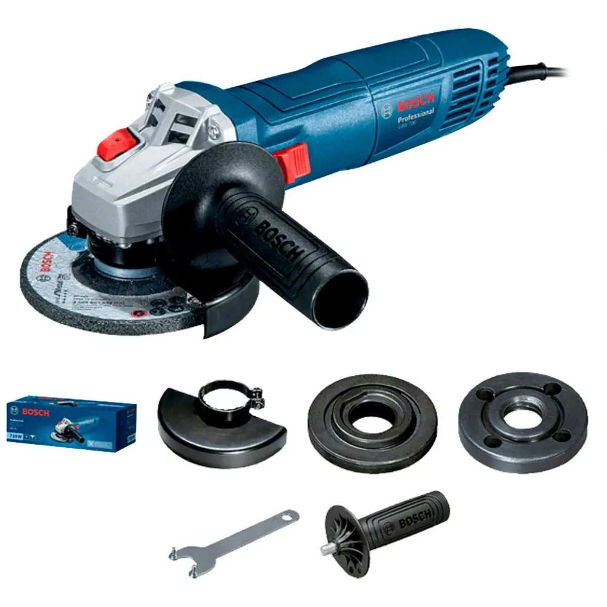 BOSCH - Esmeril amoladora baby bosch gws 700 4-1/2" 710w