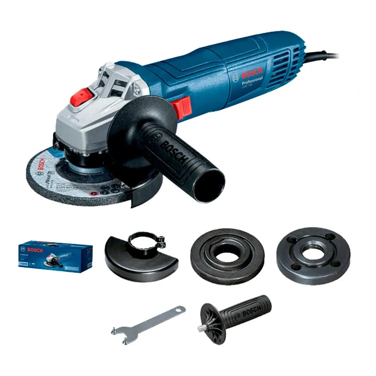BOSCH - Esmeril amoladora baby bosch gws 700 4-1/2" 710w