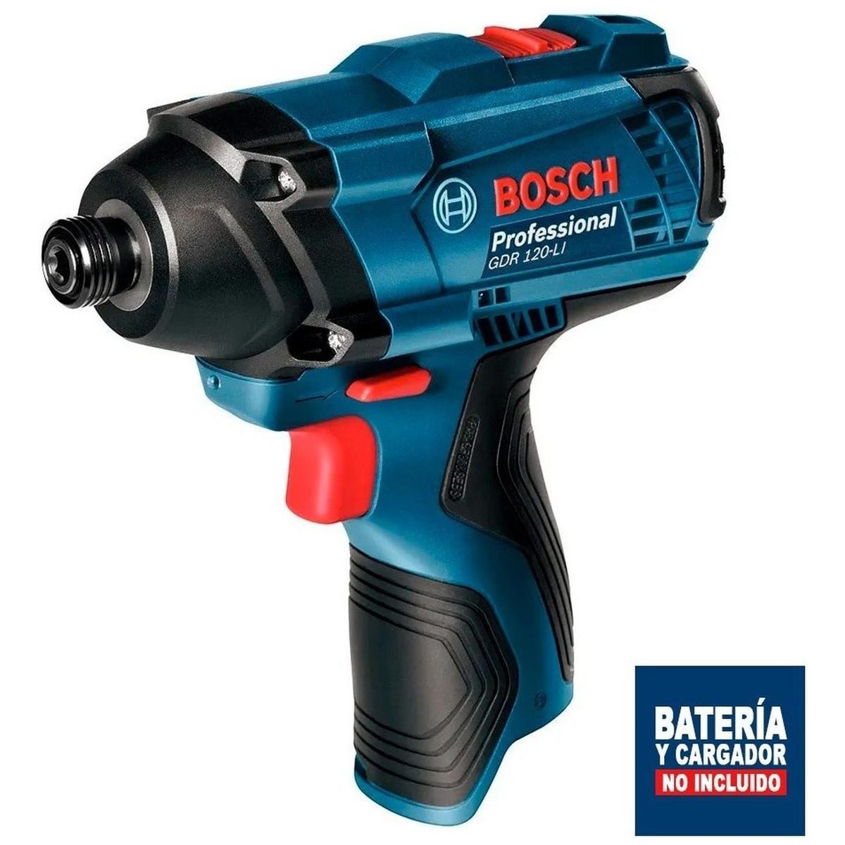 BOSCH - Llave de Impacto Inalámbrica 12V de  ¼" GDR 120-LI Sin Bat