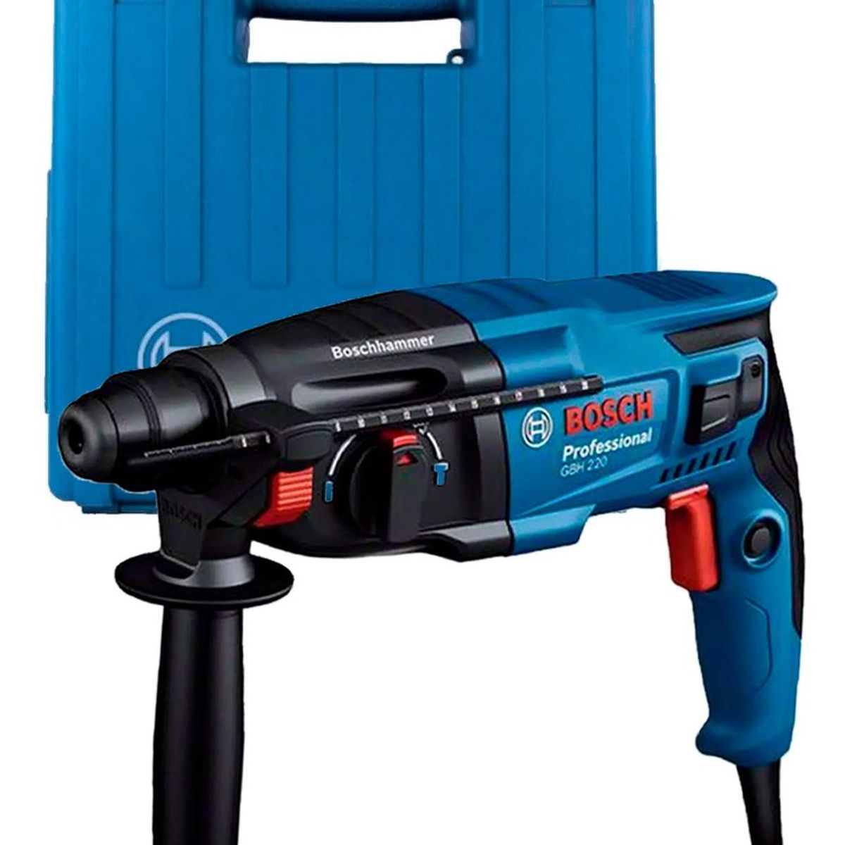 BOSCH - Rotomartillo Bosch GBH 220 SDS-Plus 720W 2 Joules Profesional