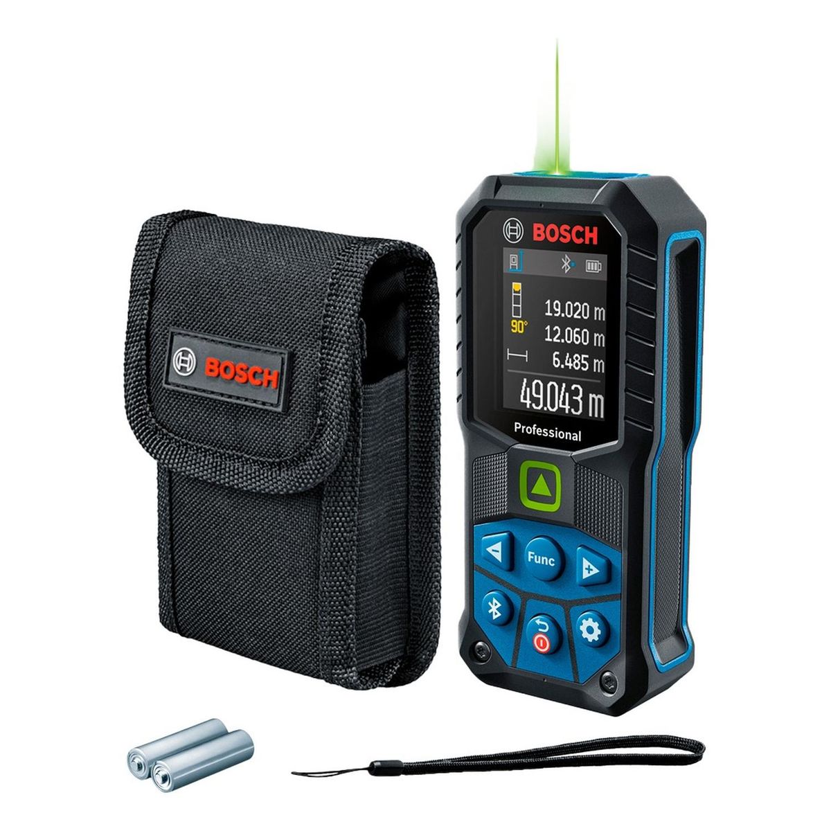 BOSCH - Medidor Laser Bosch GLM 50-27 CG Verde 50m con Bluetooth