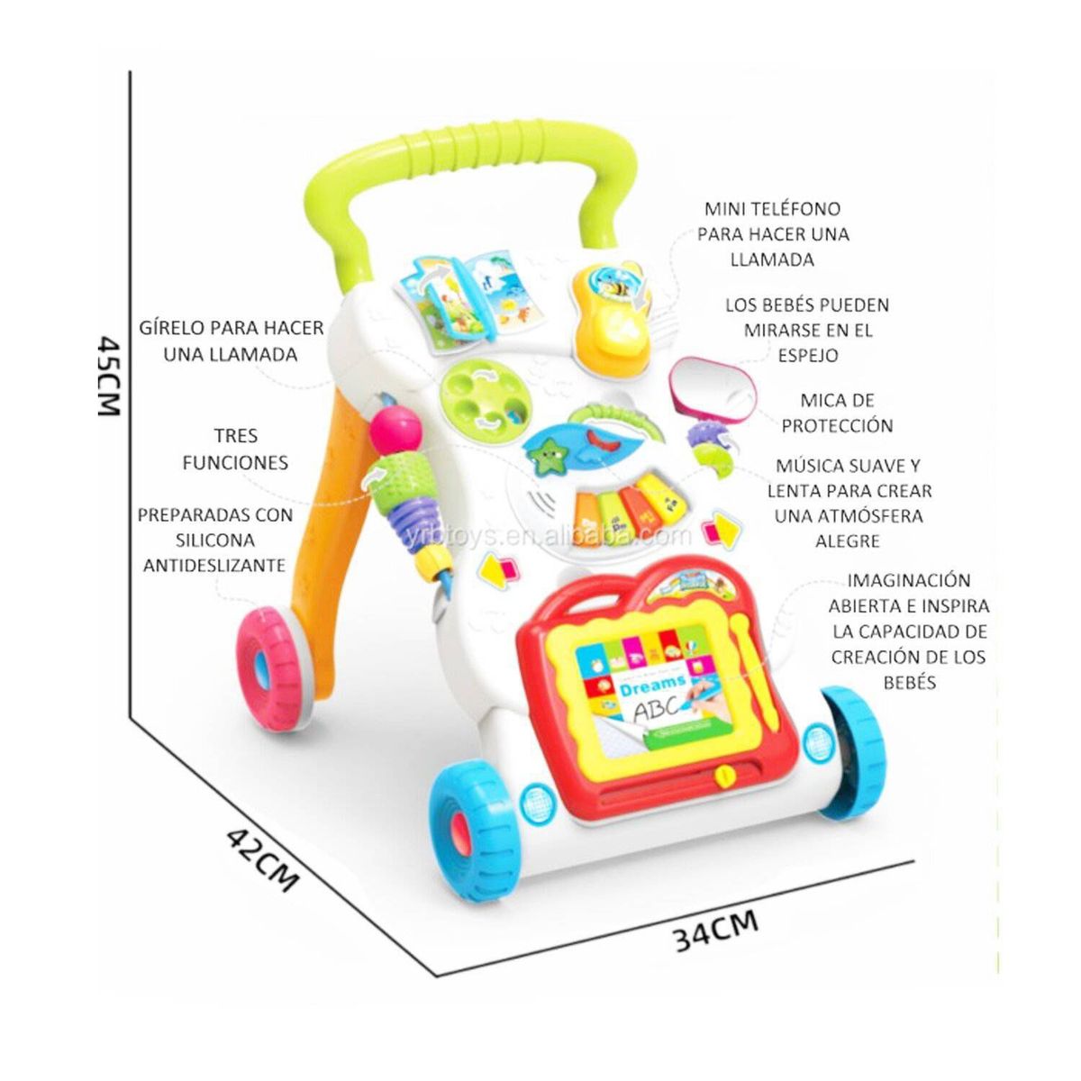 GENERICO - Andador Caminador Centro de Actividades Musical