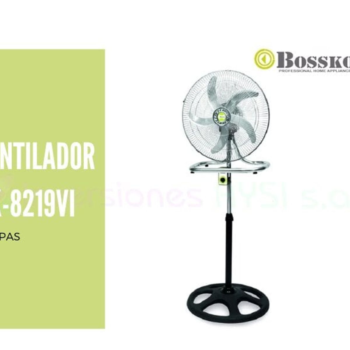 BOSSKO - VENTILADOR BOSSKO 3 EN 1 BK-8219VI