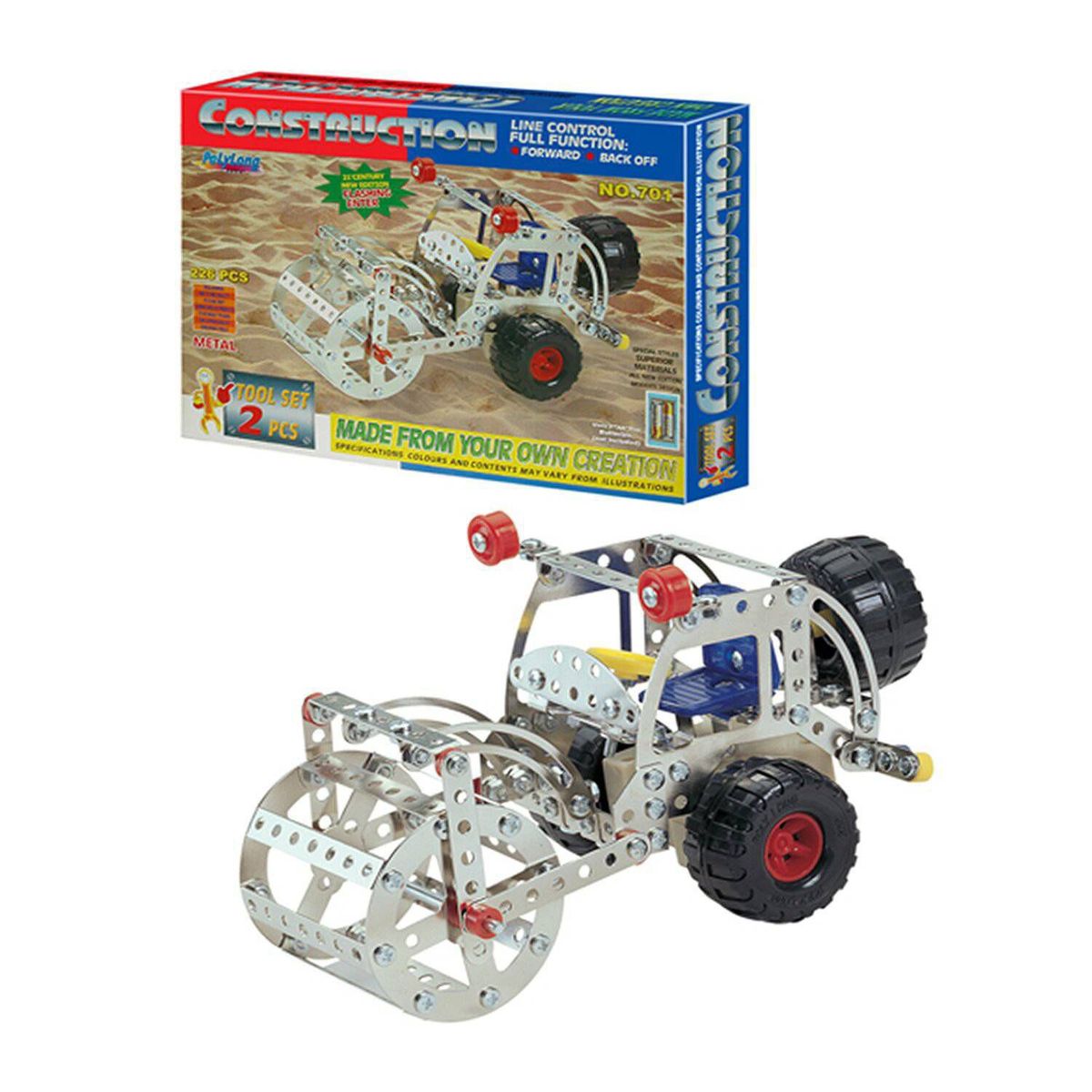 GENERICO - Juguete Mecano de Construcción 221P N°702