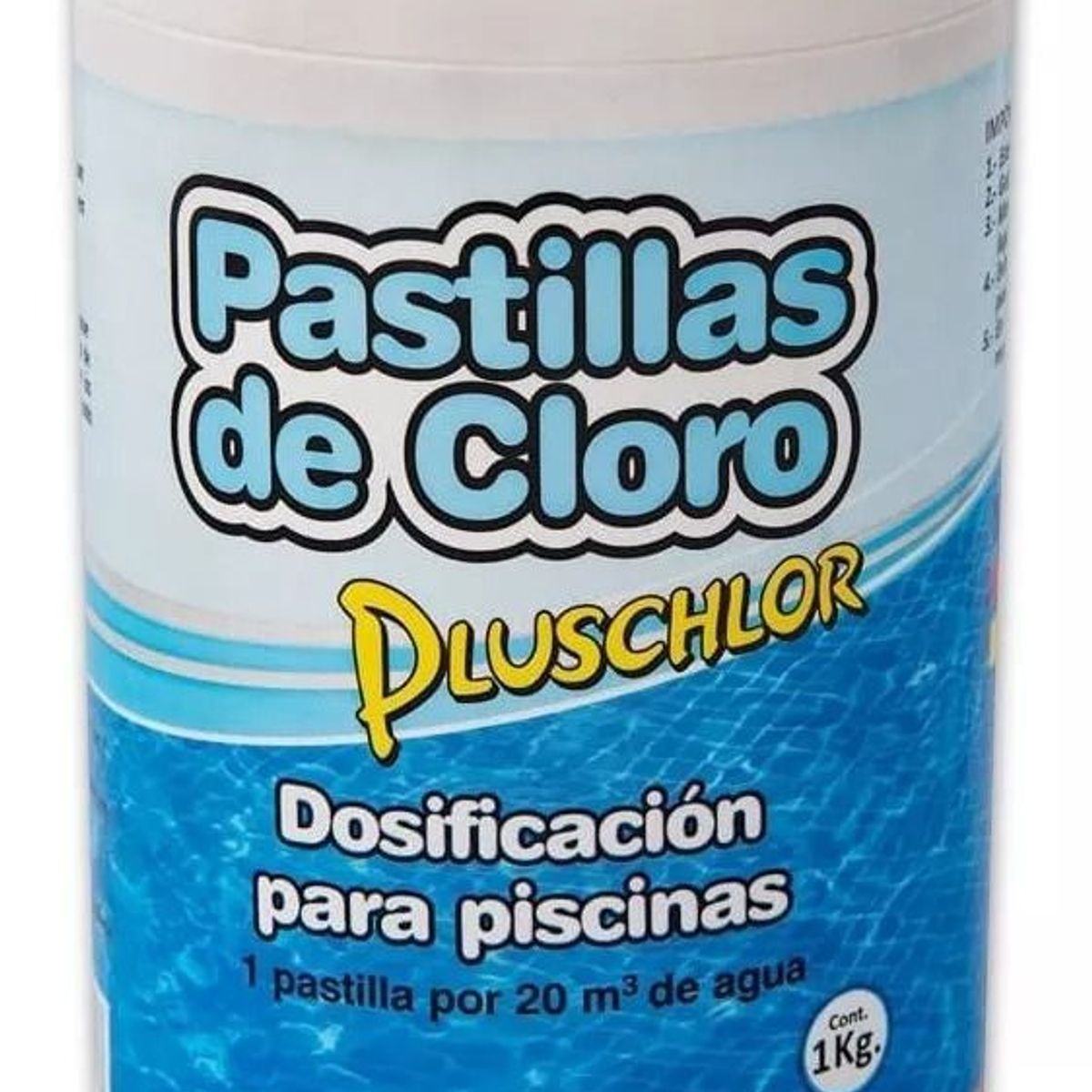 LLUMPAY - Pastilla de Cloro Pluschlor de 1Kg