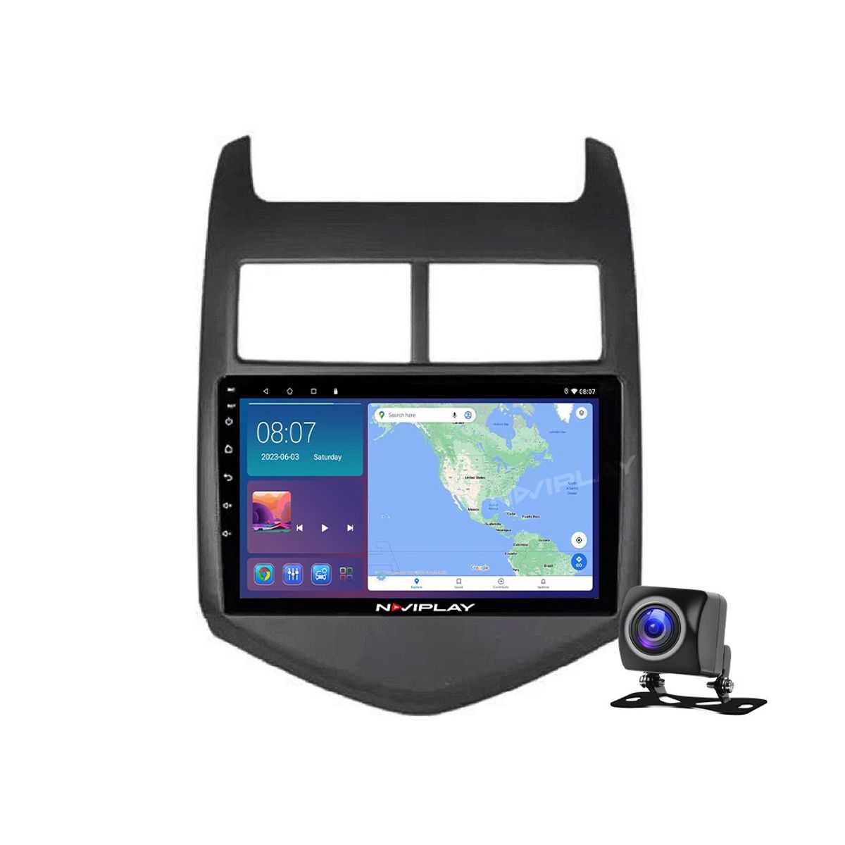 GENERICO - Autoradio Android Naviplay Para Chevrolet Sonic 2013 – 2018