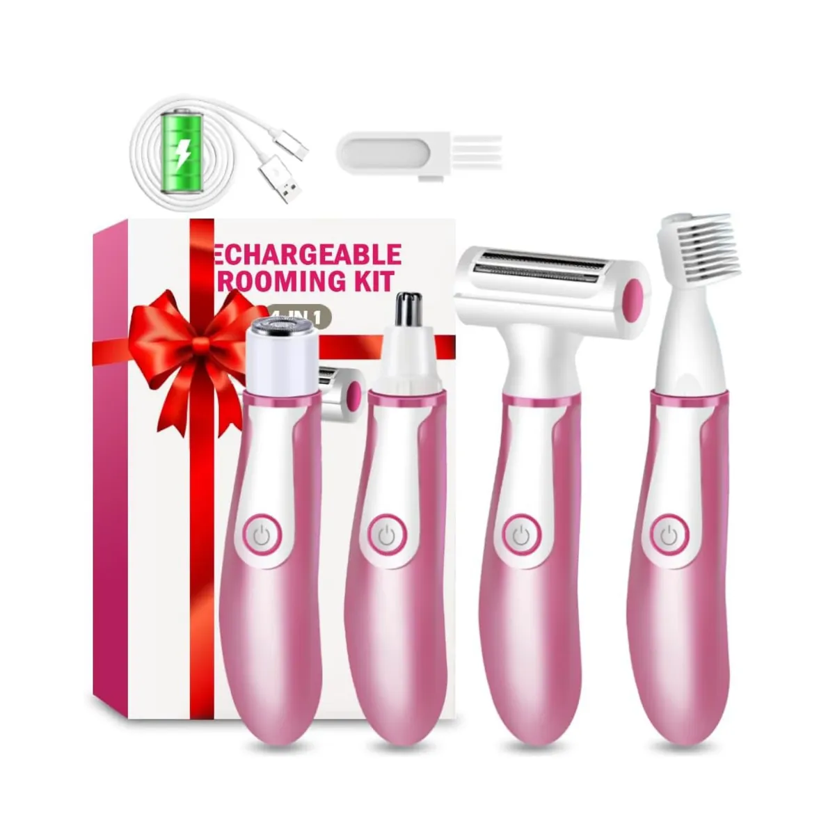 GENERICO - Afeitadora Electrica Cortadora Vello Bikini Axilas Piernas Depiladora