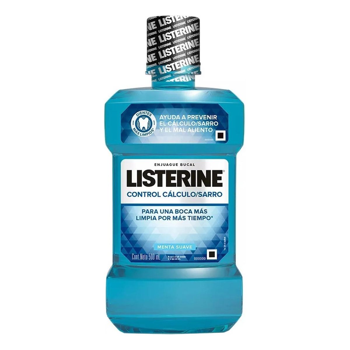 LISTERINE - Enjuague Bucal Listerine Control Sarro Menta Suave 500ml
