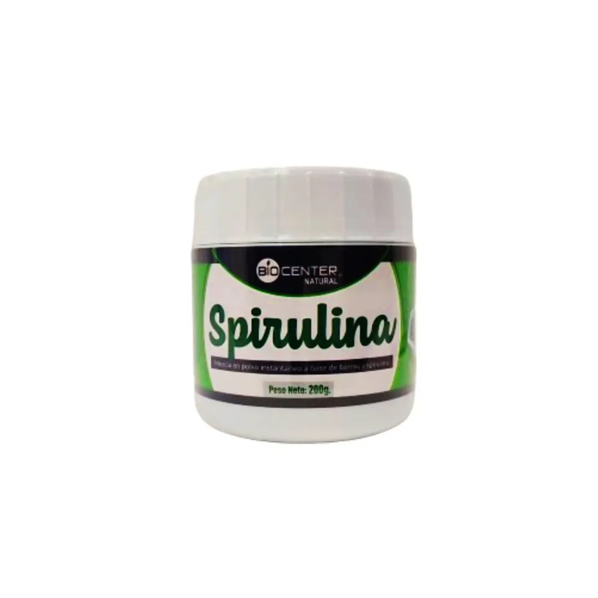 BIOCENTER NATURAL - Spirulina en Polvo x 200 gr - BioCenter Natural