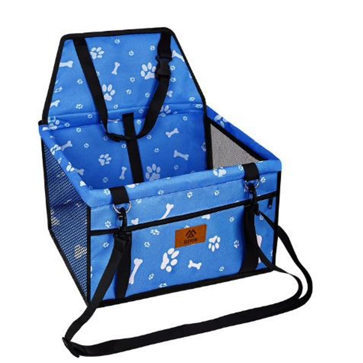 GENERICO - Asiento Portatil de Viaje para Mascotas Azul