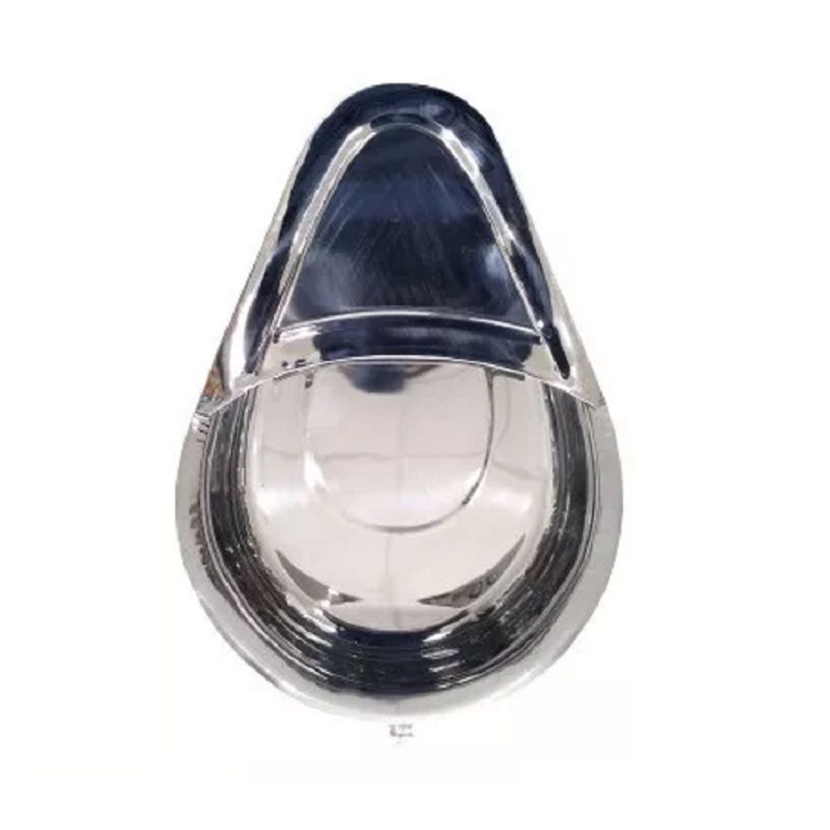 GENERICO - Receptor evacuaciones - aseo de paciente Acero Inoxidable con mango