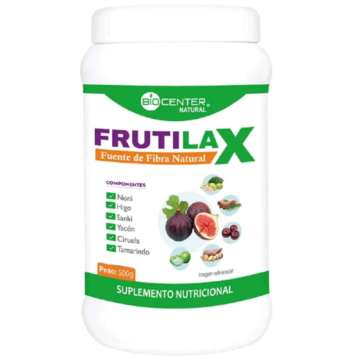 BIOCENTER NATURAL - Frutilax x 500gr - BioCenter Natural
