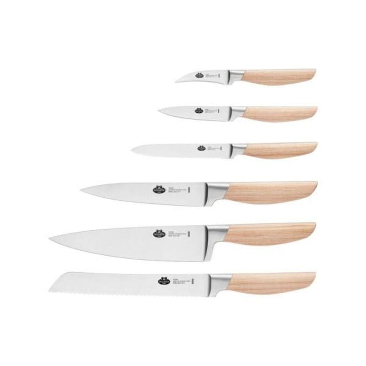 BALLARINI - Bloque De Cuchillos De 7 Pzs Tevere Ballarini