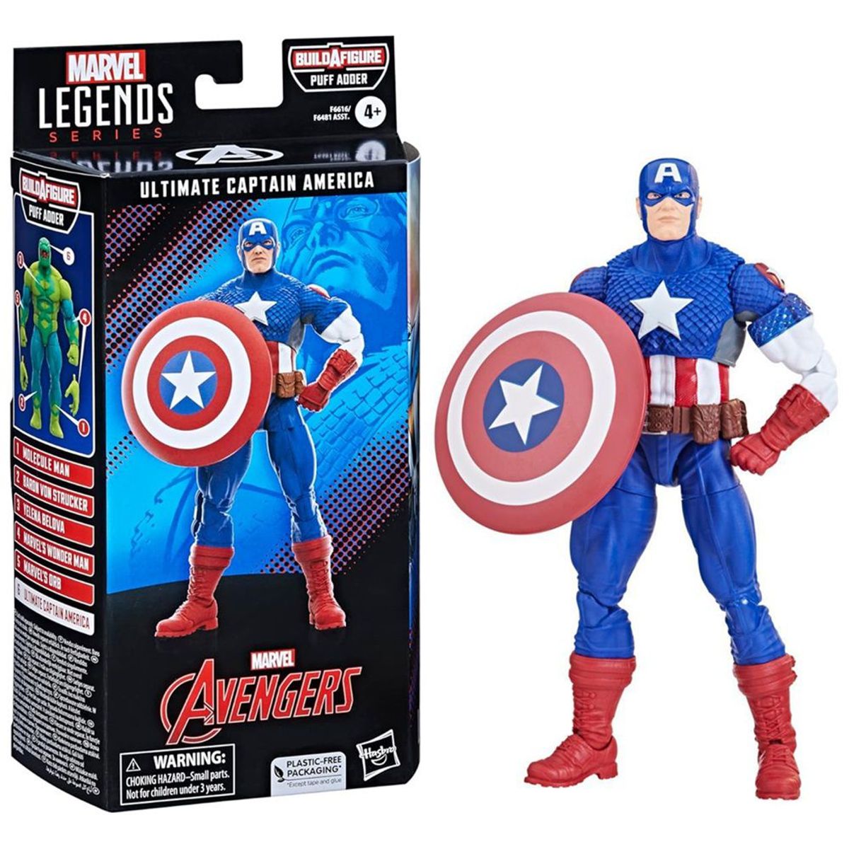 MARVEL - Marvel Legends Avengers Ultimate Captain America 15 cm