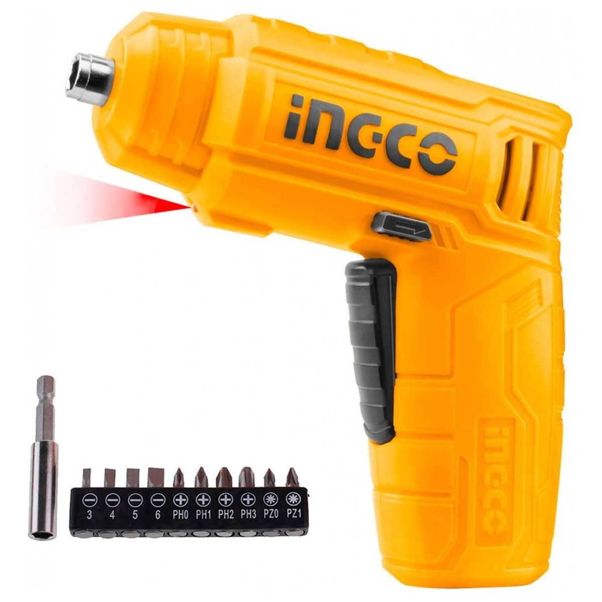 INGCO TOOLS - Atornillador Inalambrico Ingco CSDLI0402  1/4" 4V 4Nm