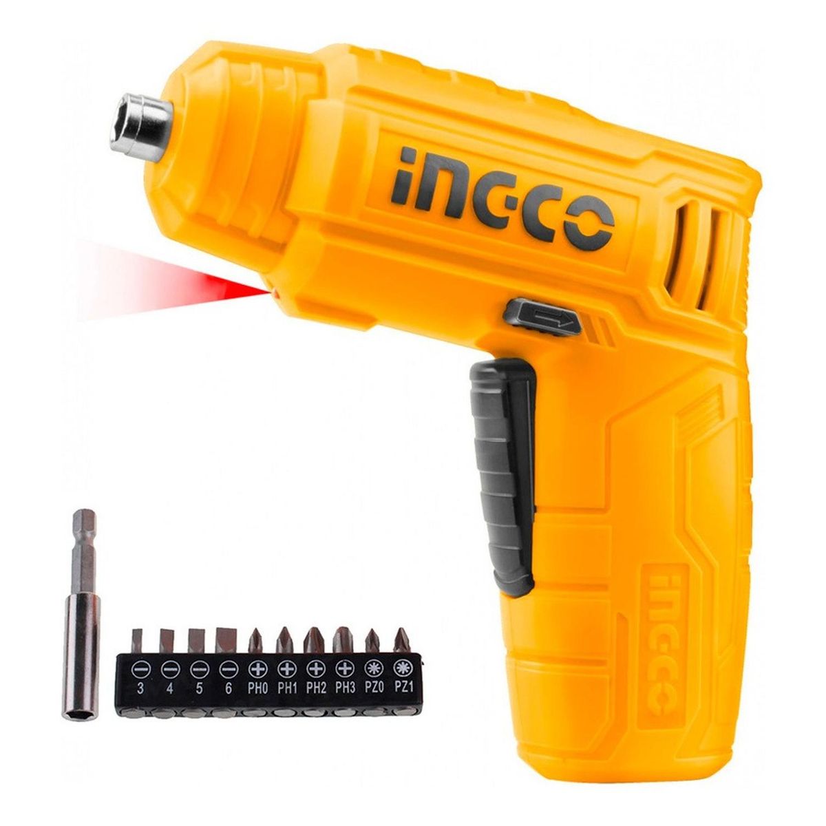 INGCO TOOLS - Atornillador Inalambrico Ingco CSDLI0402  1/4" 4V 4Nm