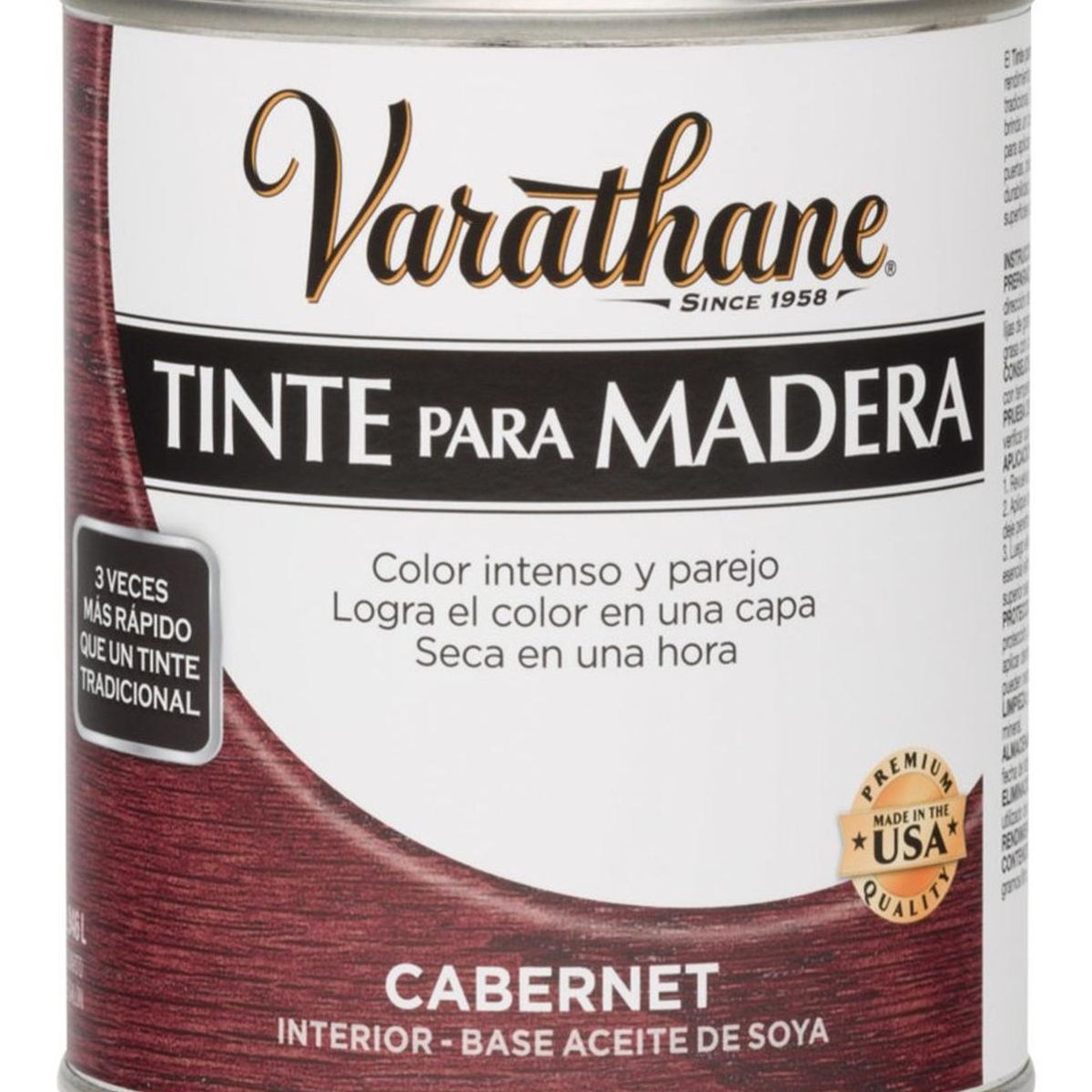 RUST OLEUM - Varathane Tinte para madera Cabernet  0,946L