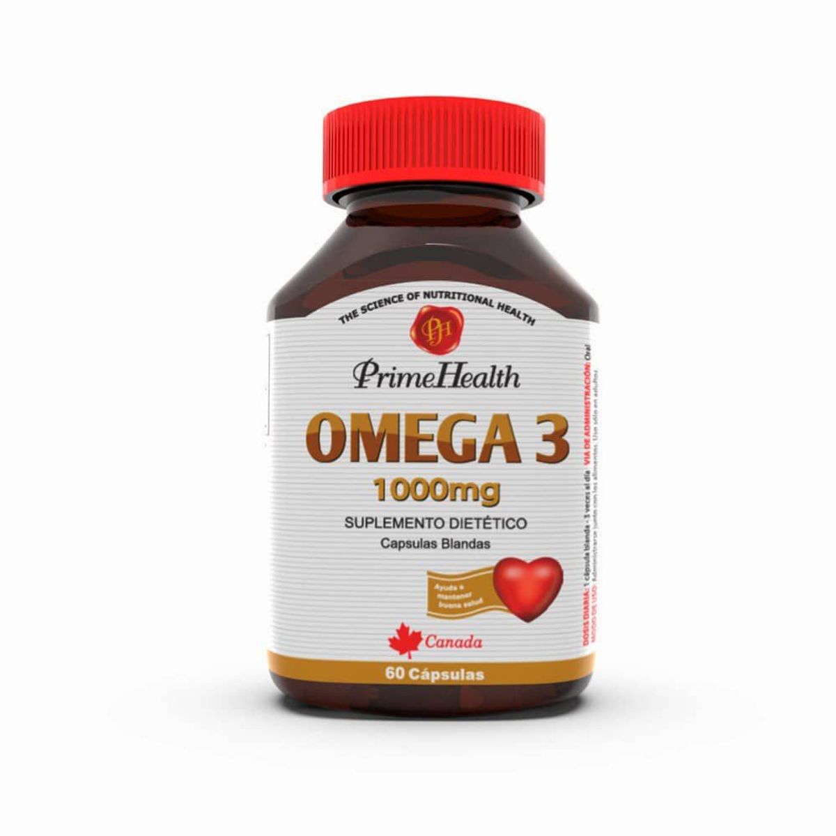 GENERICO - Omega 3 x 1000 mg x 60 cápsulas - Prime Health