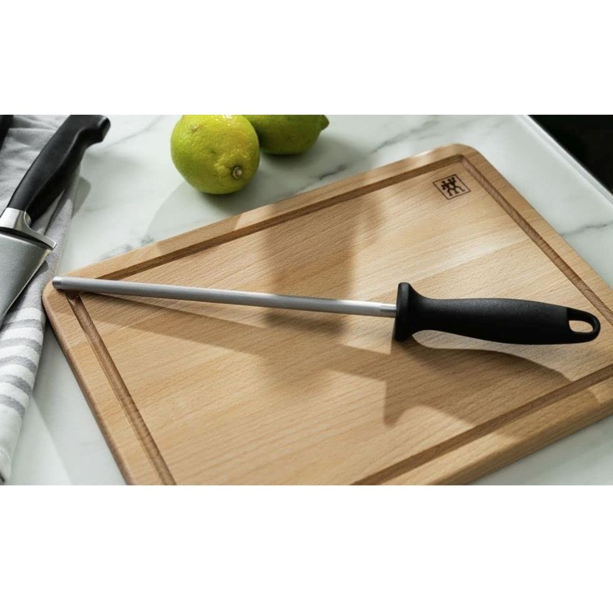 ZWILLING - Chaira de Acero Cromado de 21cm Modelo Twin - ZWILLING