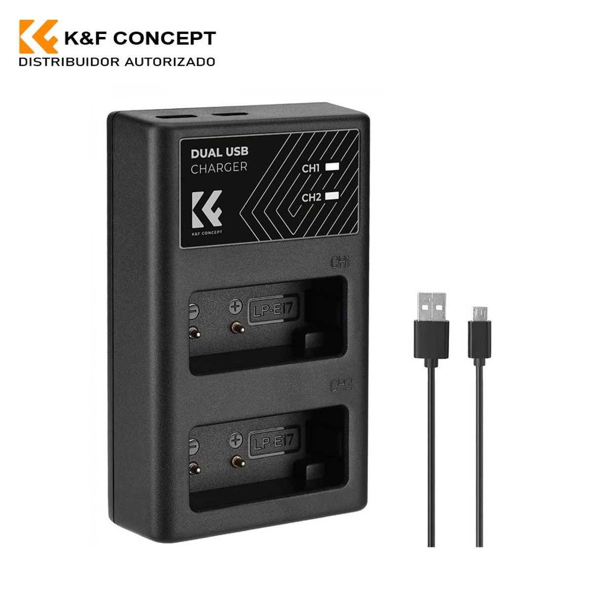 K&F CONCEPT - CARGADOR LP-E17 K&F CONCEPT