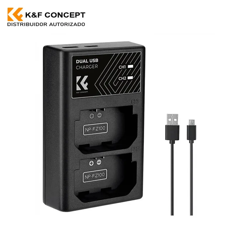 K&F CONCEPT - CARGADOR NP-FZ100 K&F CONCEPT
